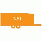 Enclosed Furniture Van/Car Transporter - 3500KG ATM