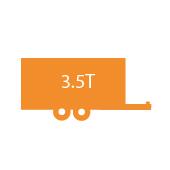 Extra Large Enclosed Furniture Trailer - 3500KG ATM